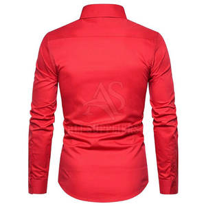 Prix de gros Chemises à boutons pour hommes Chemises à boutons pour hommes taille personnalisée Chemises à boutons pour hommes légers - Product Image 3