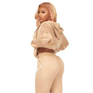 "Survêtement empilé respirant et léger pour femmes-Parfait pour les conceptions personnalisées et le confort décontracté" - Product Image 1