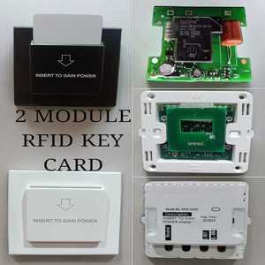 Fox Domotics Hotel Key <b>Card</b> Energy Saving Switch Panel PC Material Any <b>Card</b> Hotel Power Saver FD-HKCP-PC-02 - Product Image 5