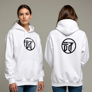 Pull à capuche OEM 500gsm polaire coton polyester pour femmes/Fabricant de sweat à capuche pour femme logo personnalisé et matériau respirant - Product Image 5