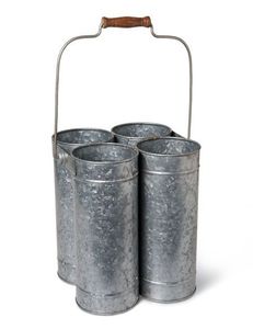 Cadre en bois Porte-bouteille de bière en métal galvanisé avec poignées Outils et accessoires de barre de haute qualité Prix direct d'usine - Product Image 4