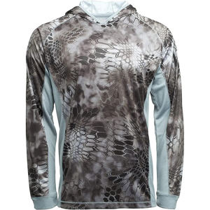 2023 maillot de pêche personnalisé pour hommes chemise d'été à manches longues de haute qualité conception de haut en polyester coton imperméable - Product Image 1