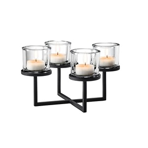 hot sale Metal Candle Holder With stylish base Traditional Design Handmade Candle stick <b>Stand</b> Stylish Decorative Candlestick - Product Image 4