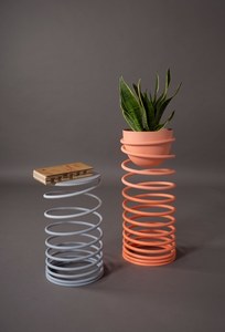 Macetas de Metal Doradas para Plantas, Macetas de Color Mate con Soporte, Florero Exclusivo para Decoración del Hogar y Regalos - Product Image 4