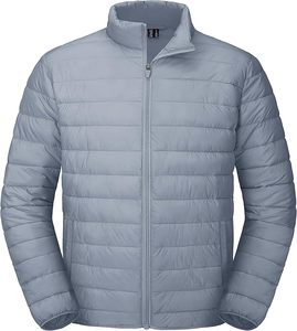Veste bulle décontractée personnalisée 2025 pour hommes Manteau en toile et nylon rembourré par teinture avec capuche Manteau bouffant décontracté Veste bouffante - Product Image 6