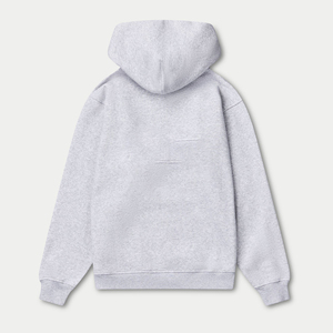 Sweat à capuche décontracté pour homme, coupe ample, pull-over 100% coton, respirant, chaud, polaire uni, teinture unie, pour tous les jours, en plein air - Product Image 6