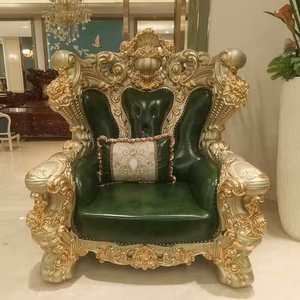 Juego de Sofás Chesterfield de Lujo de Mediados de Siglo, Tapicería de Cuero Genuino, Respaldo Acolchado Duradero, Brazos Rectos, Madera de Teca para Sala de Estar - Product Image 5