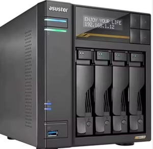Nuevo Servidor NAS Loc-kerstor 4 Gen3 AS6804T Original de 4 Bahías con Procesador AMD Ryzen y Kits Completos - Product Image 1