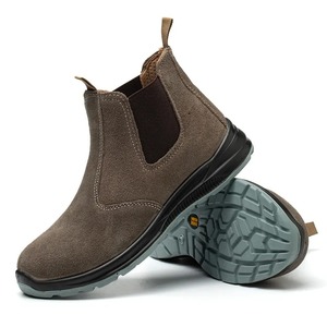 Chaussures de travail de sécurité d'hiver pour hommes avec logo personnalisé, dessus en cuir résistant à l'eau, respirant et durable, avec caractéristique antistatique - Product Image 4