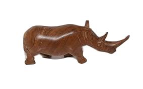 Sculpture de rhinocéros, mini sculpture de rhinocéros, figurine de rhinocéros - Product Image 5