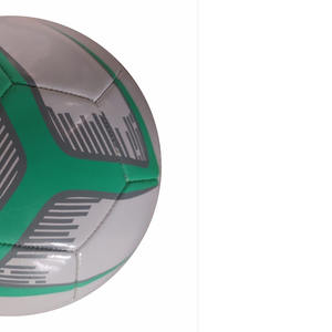 Ballon de football pakistanais multicolore à collage thermique, cousu à la machine, design de ballon de football, taille 5, balles de meilleur match en cuir PU - Product Image 2