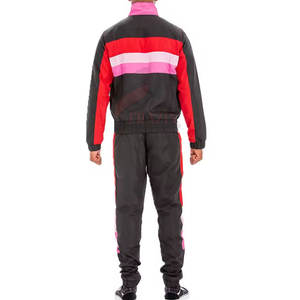 2025 mode porter manches longues hommes Nylon survêtement surdimensionné haute qualité hommes Nylon survêtement pour un usage décontracté - Product Image 2