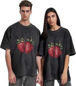 เสื้อยืดผ้าฝ้าย100% สำหรับผู้ชายเสื้อยืดโอเวอร์ไซส์ลายกรดซักออกแบบได้ตามต้องการสไตล์วินเทจผ้าคอตตอนขนาดต่ำสำหรับผู้ชาย - Product Image 4