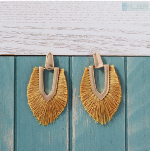 Pendientes de Borla con Arco de Alta Calidad, Pendientes Delicados con Forma Geométrica de Pentágono, Regalos Únicos - Product Image 1