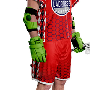 OEM ODM 100% Polyester <b>Mesh</b> Lacrosse Uniform Sets for Men Full Sublimation Printed Sportswear - Product Image 6