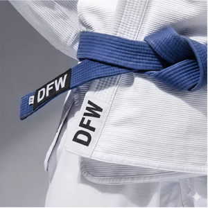 Kimono Unisex de Algodón de Alta Calidad Hecho a Medida para Jiu Jitsu Brasileño, para Adultos, para Entrenamiento de Artes Marciales de BJJ y Boxeo, Servicio OEM - Product Image 1