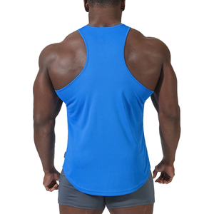 Vente en gros de débardeurs musculaires pour hommes de haute qualité, respirants, à séchage rapide, en coton et élasthanne, pour la salle de sport et le fitness, Bangladesh - Product Image 4