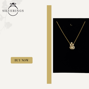 จี้สร้อยคอรูปมงกุฎประดับโมอิสซาไนต์ - Product Image 2