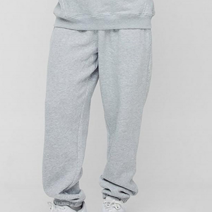 Pantalon de survêtement en éponge française 100% coton sur mesure pour hommes pantalon en coton à taille élastique écologique pour hommes - Product Image 1