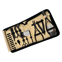 Kit de herramientas de alicates de extensión de cabello iTip con pinzas de corte agujas gancho tijera de bucle que incluye cinta profesional en alicates de extensión