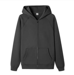 เสื้อฮู้ดคาร์ดิแกนแบบมีซิปเต็มตัว คุณภาพสูง ตัดเย็บตามสั่ง ผ้าฝ้ายทรงหลวม สวมใส่ได้ทั้งชายและหญิง - Product Image 2