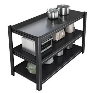 Soporte organizador de almacenamiento de vajilla, estante para microondas, estante para mostrador de cocina, almacenamiento multifuncional para armario de almacén de garaje - Product Image 1