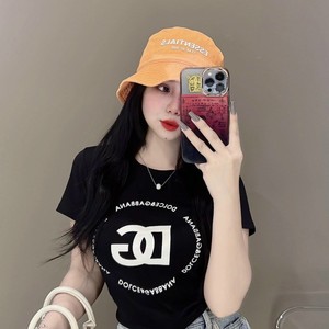 Áo thun croptop nữ chất liệu cotton giá cả phải chăng, mua hàng tự nhiên, giặt được, mỗi chiếc đóng gói riêng trong túi poly, sản xuất tại Việt Nam. - Product Image 2