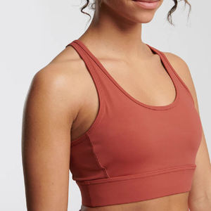 Conjuntos de Yoga de cintura alta, 2 uds., Sujetador deportivo sin costuras, conjuntos de entrenamiento para mujer, conjunto de Yoga, Tops, pantalones, ropa deportiva ajustada, 2 uds. - Product Image 4