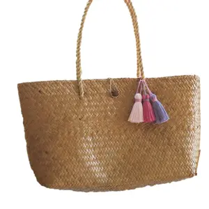 Новая коллекция 2022, Очаровательная Ручная сумка, кошелек ручной работы из морских водорослей, сумка-тоут для женщин, сделано во Вьетнаме