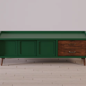 Diseño minimalista 100% hecha en madera maciza Indonesia MESA DE TV para muebles de apartamento, muebles de interior - Product Image 1