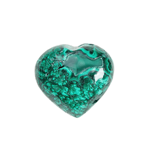 Venta al por mayor de piedras preciosas de cristal de corazón hinchado de malaquita natural Feng Shui y piedra de Reiki de armonía de estilo amor para decoración del hogar y regalos - Product Image 1
