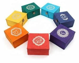 Medalla Religiosa Redonda de Latón Tibetano del Himalaya, Hecha a Mano, con 7 Metales de Chakra, Pintada, para Meditación y Yoga - Product Image 3