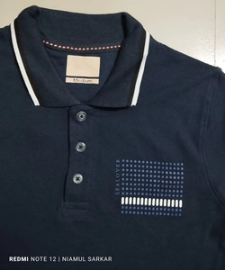 เสื้อโปโลผู้ชายแบบลำลองเสื้อกอล์ฟแขนสั้นเสื้อโปโลโลโก้ตามสั่ง - Product Image 5