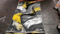 Großhandel Adiva Moderne Gewebte Polypropylen Hochflor-Teppiche mit Abstraktem Muster, Maschinell Gefertigt, Fleckresistent, Mittelgroßer Teppich