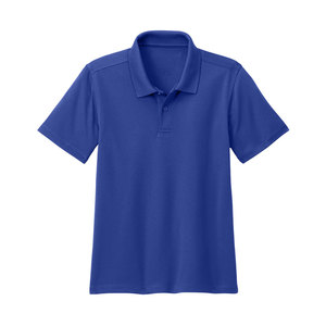 Camisas Polo de Manga Corta Estilo Casual para Niños, 100% Algodón Jersey para Uniformes Escolares - Product Image 1