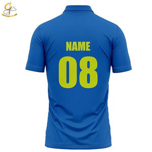 Maillot de cricket imprimé de fabrication professionnelle 100% maillots de cricket pour hommes en polyester avec tissu personnalisable - Product Image 3