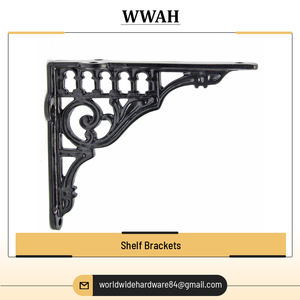 2023 Most Demanded Custom Size Design Bracket Heavy Duty Black Color Book <b>Shelf</b> Brackets From India - Product Image 6