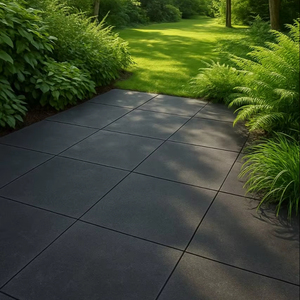 Rắn Nhiệm Vụ Nặng Nề 20Mm Chống Trượt Sứ <span class=keywords><strong>Pavers</strong></span> Bền Mộc Mạc Ngoài Trời Gạch Cho Công Viên Firebrick Axit Chịu Mài Mòn Dễ Dàng Dính - Product Image 4