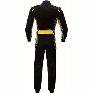 <b>Men's</b> <b>Waterproof</b> and Breathable Leather Racing <b>Suit</b> for Motorbike Racing Front Logo Position - Product Image 6
