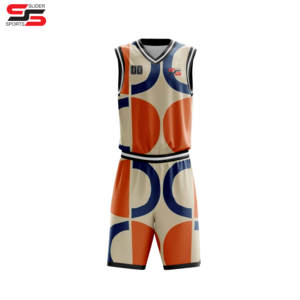 เครื่องแบบบาสเก็ตบอลแขนกุดพิมพ์ลายได้ตามต้องการ - Product Image 3