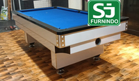 Offre Spéciale – Tables de billard et de snooker professionnelles en ardoise de qualité tournoi, 100 % originales, fabriquées en Indonésie, en bois, 9 pieds et 7 pieds, pour la maison