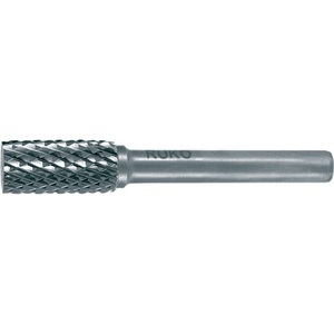 ZYA <b>Milling</b> <b>Cutter</b> 8 mm with 18 mm Head Length and 6 mm Shank Carbide with Bright Finish Toooth KVZ 4 RUKO for Metal Crafts - Product Image 1