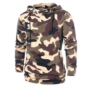Nueva llegada camuflaje 3D impreso pulóver Unisex Sudadera con capucha de talla grande 100% poliéster sublimación en blanco sudadera sudaderas con capucha - Product Image 1