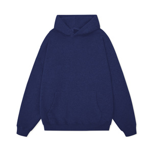 350gsm vêtements pour hommes pull à capuche en coton de couleur unie sweat à capuche surdimensionné pour les vêtements d'hiver pour hommes sweats à capuche - Product Image 5