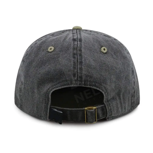 หมวกเบสบอลทรูเกอร์ผู้ชายปรับได้5แผงหมวกลำลองคลาสสิกมีลายปักตามสั่งสไตล์สปอร์ต - Product Image 4