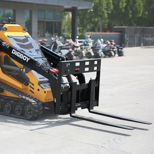 מזלגות משטחים כבדים להרכבה מהירה של DIG-BOY, אביזר למלגזה עבור מיני מעמיס קומפקטי 1-9 טון, נבדק 100% בתקן QC - Product Image 1