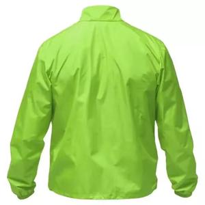 Men's Waterproof Windbreak Satin Embroidered Quick Dry Autumn Thin Hooded Girdling Jackets with Color - Product Image 3