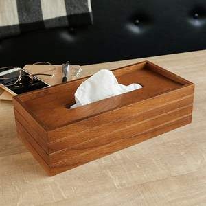 Premium Handmade Eco-friendly Multi-purpose Wooden <b>Tissue</b> Dispenser Ramadan Eid Arabic Collection - Product Image 2