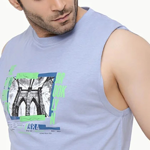 Wholesale 100% Cotton Gym Vest Fitness Singlet Workout <b>Muscle</b> Bodybuilding <b>Men</b> Tank <b>Top</b> Sleeveless T-shirt for <b>men</b> - Product Image 6