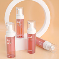 Vente directe d'usine en plastique PET 150ml bouteille en mousse taille de couleur personnalisée pour mousse nettoyante pour le visage et savon liquide pour les mains